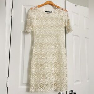 RALPH LAUREN Crochet Dress Without Lining